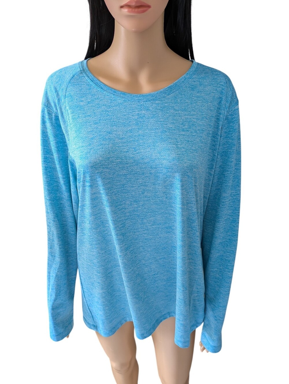 White Sierra Insect Shield Turquoise Shirt